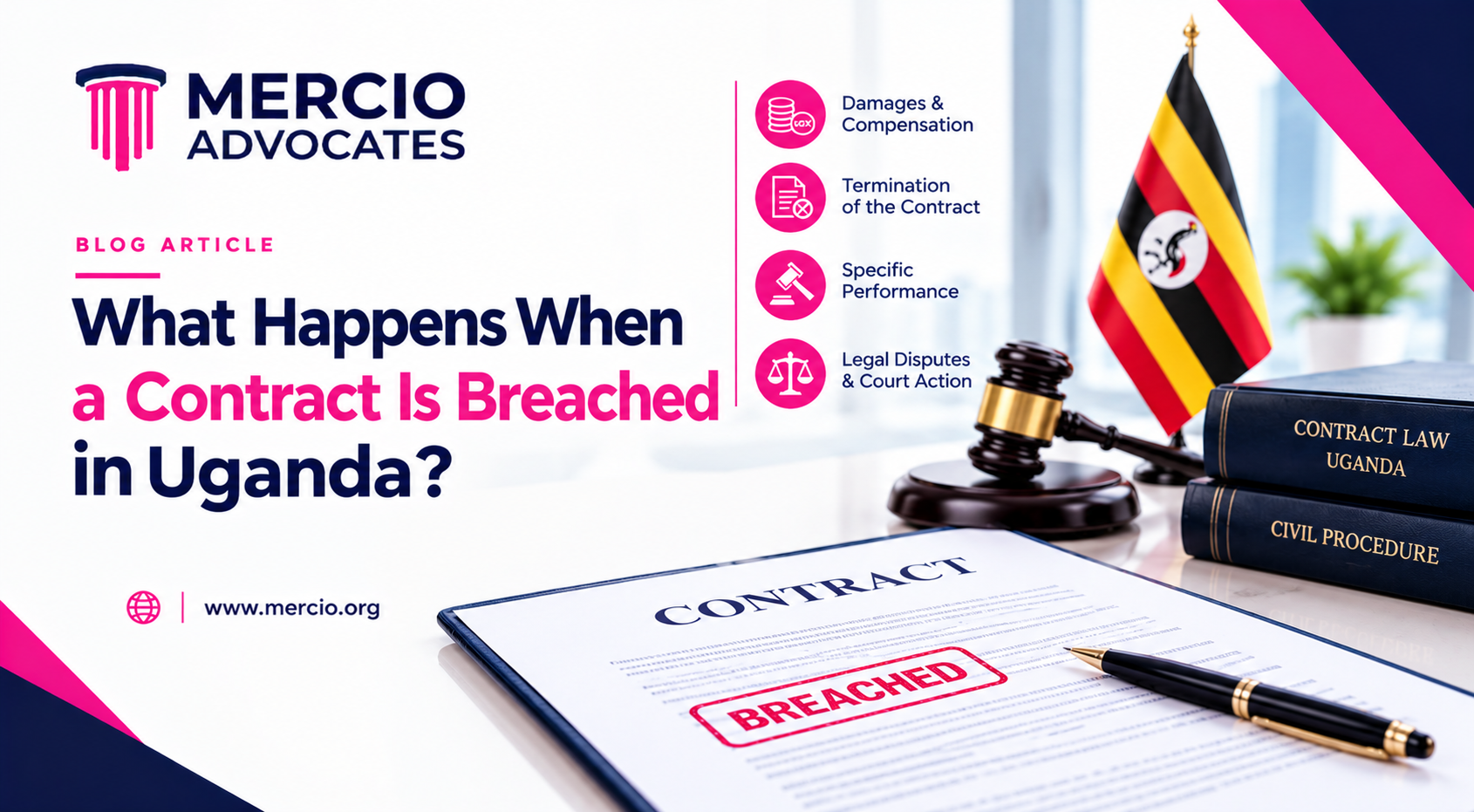What Happens When a Contract Is Breached in Uganda?
